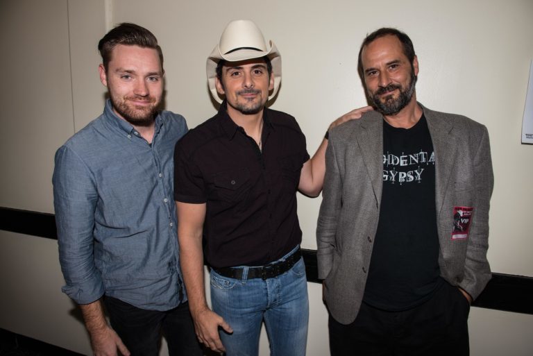 Eli & Brett With Brad Paisley 2016